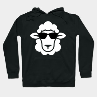 Cool Badass Sheep With Sunglasses Hoodie